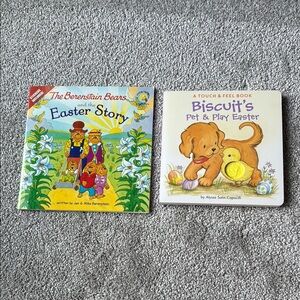 Children's Easter Books Set- Berenstain Bears and Biscuit’s Pet & Play